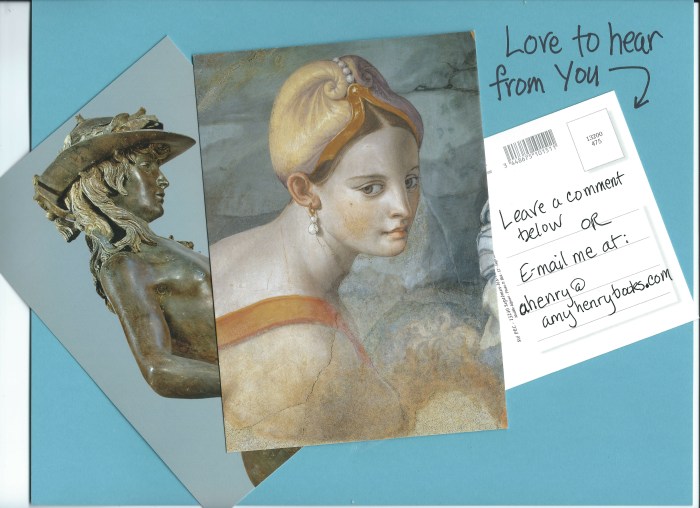 Contact postcards rotated