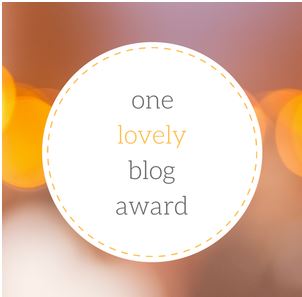 AWARD One Lovely Blog award Capture